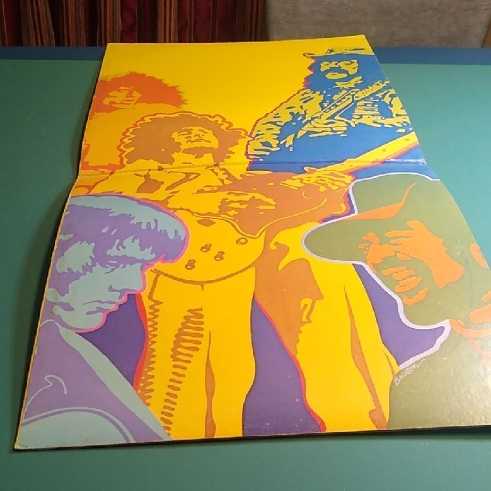 Vibrant Music Legends Art Print NO RECORDs!